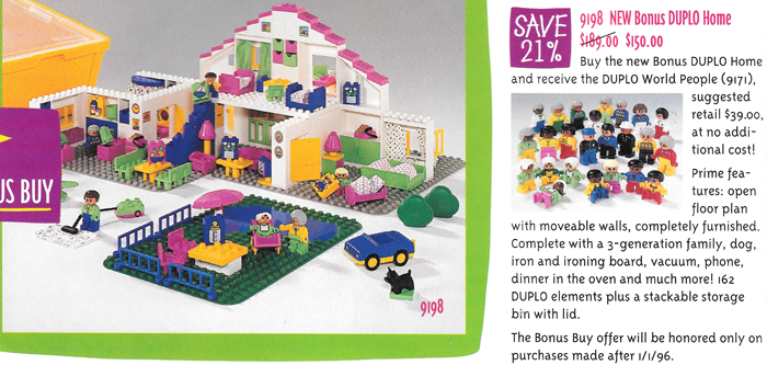 Lego Bonus Home