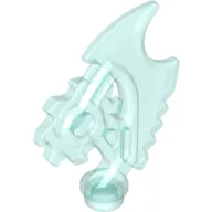Weapon Axe Blade, Complex (Ninjago) [Techno-Blade] / Trans-Light Blue