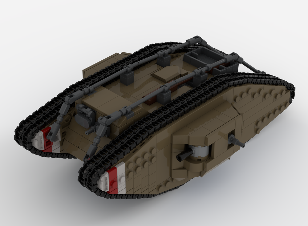 Lego British Mark IV Tank – Custom LEGO® MOC