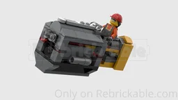 Galactic speeder bike (Rey's style)