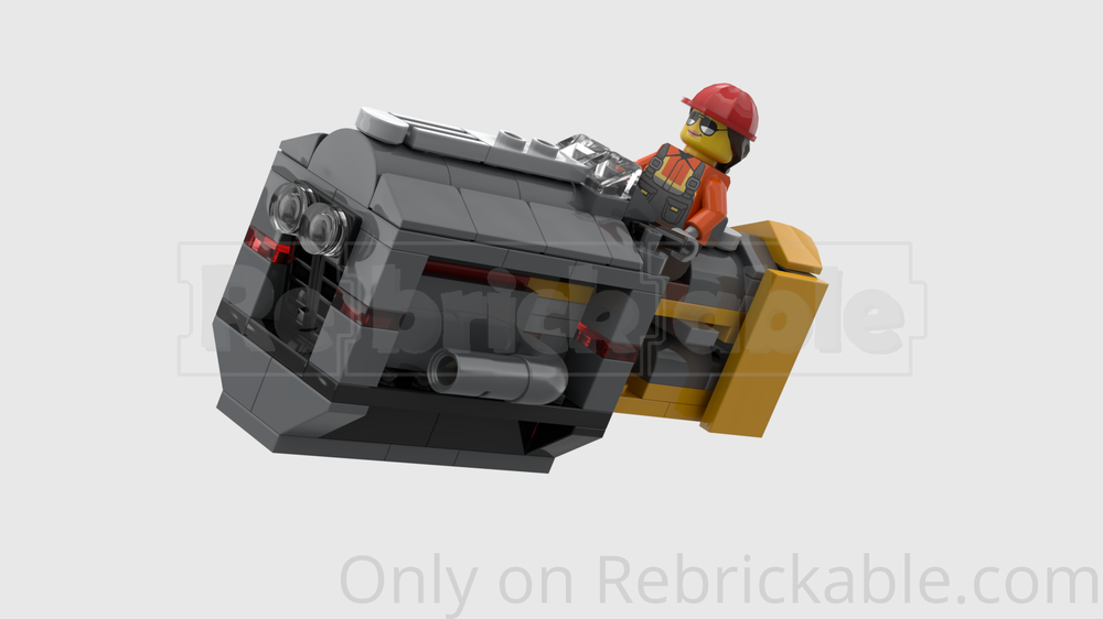 Lego Galactic speeder bike (Rey's style)