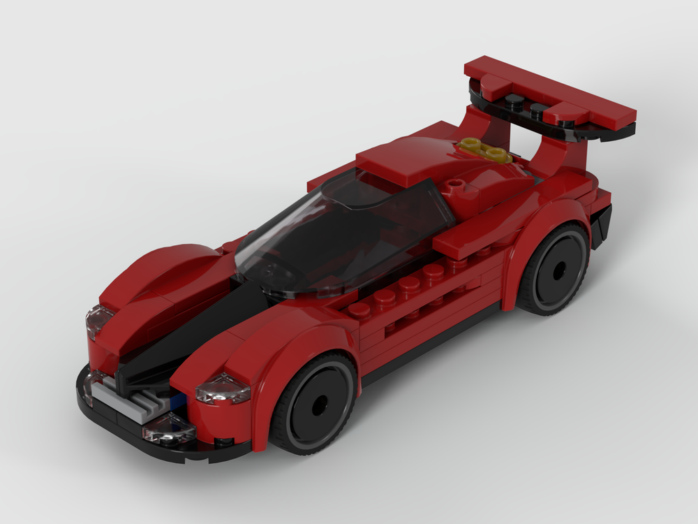 Lego Red Hypercar