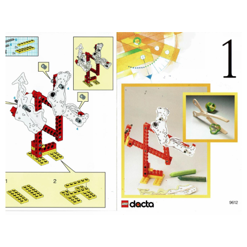 Lego Activity Booklet 1 - Levers - Set 9612 / [No Color/Any Color]