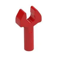 Bar 1L with Clip [Cut Edges and One Side Hole] [Full Clip] / Red