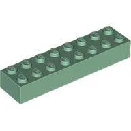 Brick 2 x 8 / Sand Green