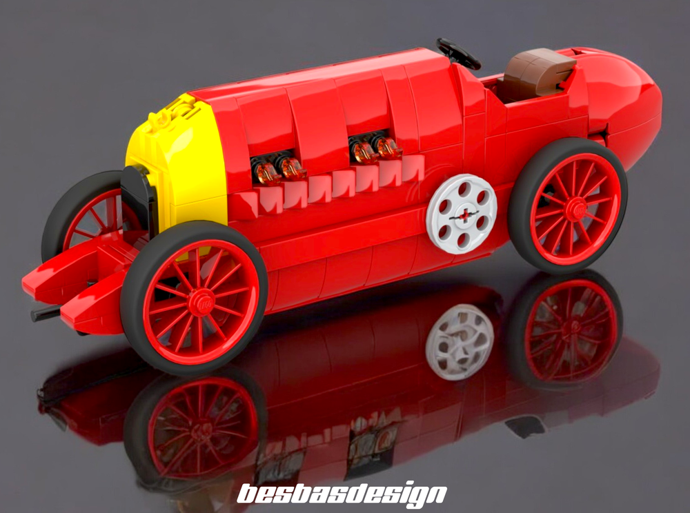 Lego Fiat S76 "The Beast of Turin"