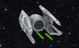 Chibi Scale TIE Interceptor