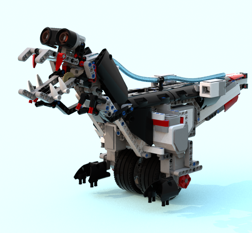 Lego EV3 T-Rex (Gyro Boy mod)