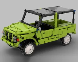 Citroen Mehari Green Lime