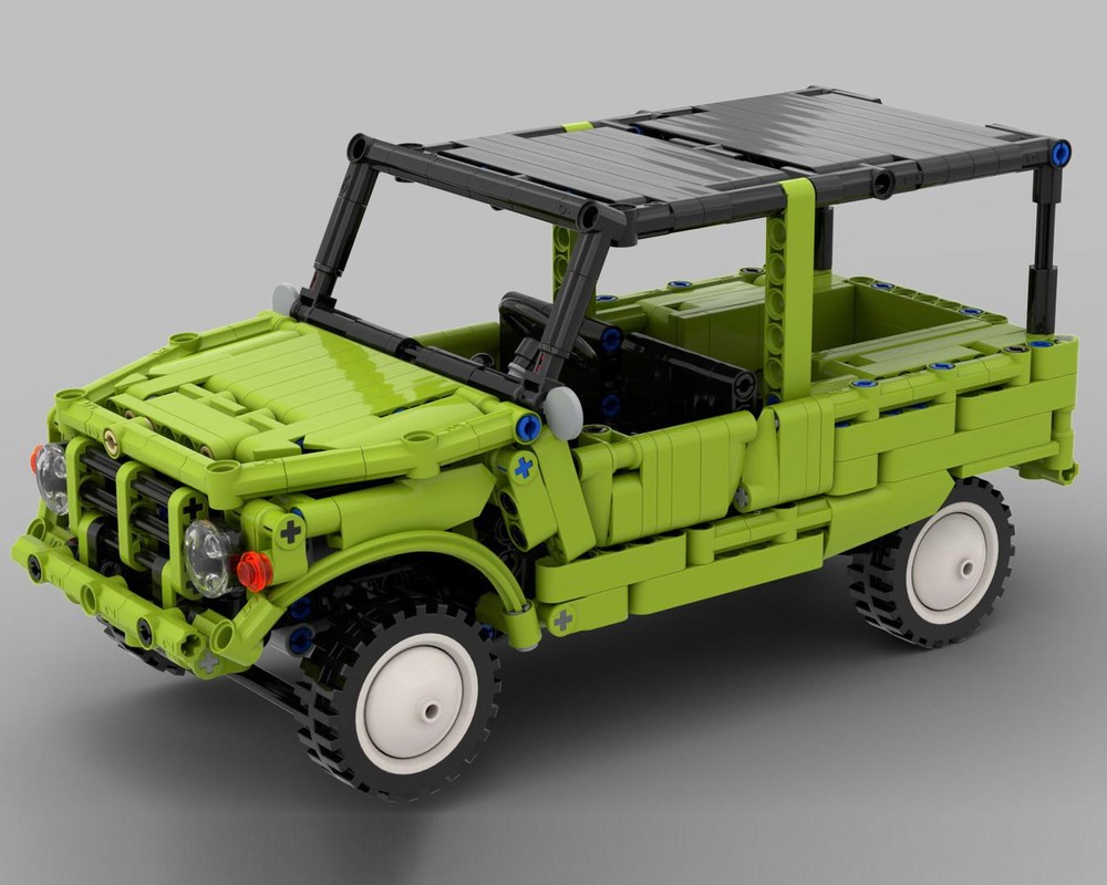 Lego Citroen Mehari Green Lime