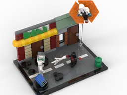 Spot Showdown Diorama