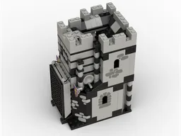 Castle-style Dice Tower