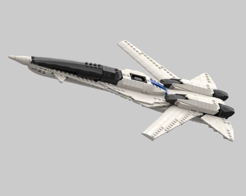 Lego Hypersonic Interceptor Jet Concept