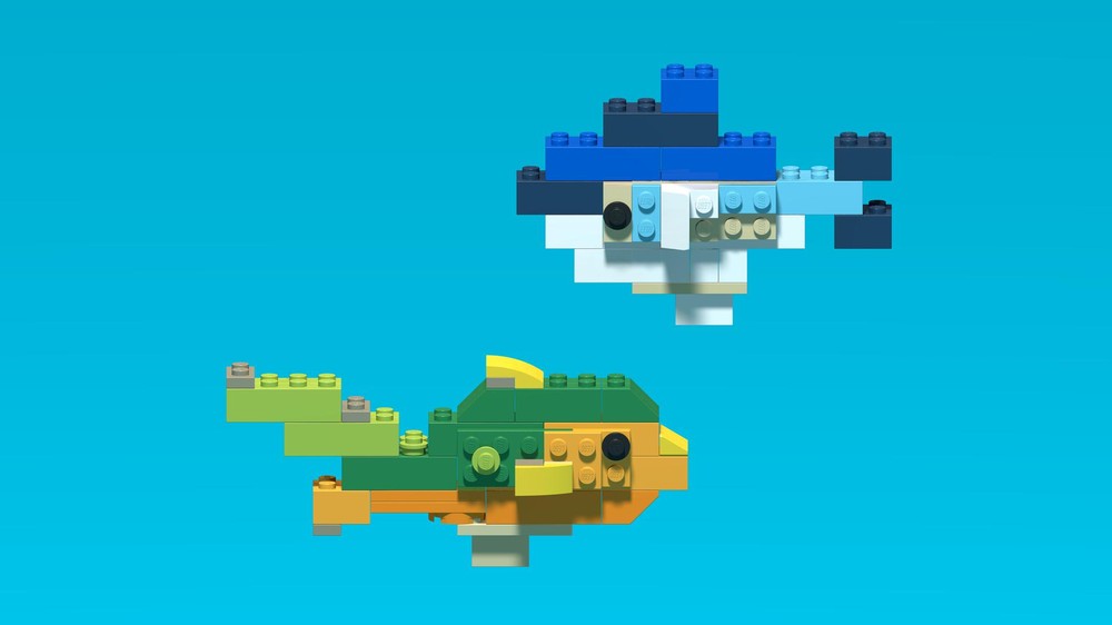 Lego BYGGLEK Oceanic Fish