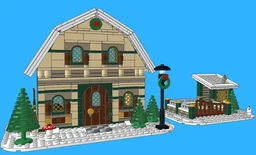 Winter Barn House