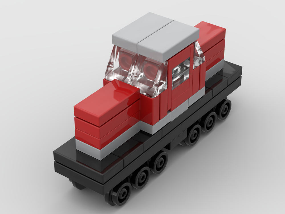 Lego 7755 - Diesel Heavy Shunting Locomotive (microscale version)