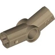 Technic Axle and Pin Connector Angled #3 - 157.5° / Dark Tan
