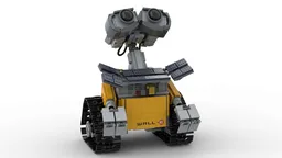21303 WALL-E Solar panel & eyebrow mod