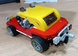 Bud and Terence dune buggy