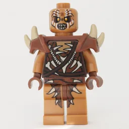 Gundabad Orc - Bald and Shoulder Spikes