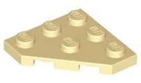 Wedge Plate 3 x 3 Cut Corner