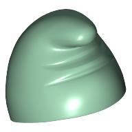 Lego Hat Gnome - Pointing Forwards / Sand Green