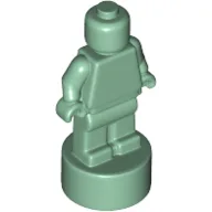 Minifig Trophy Statuette / Sand Green
