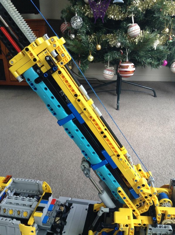 Lego Cable guide for Jurgen Krooshoops' Ultimate 42009 Crane