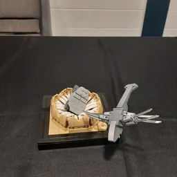 Dune Sandworm Attack Diorama