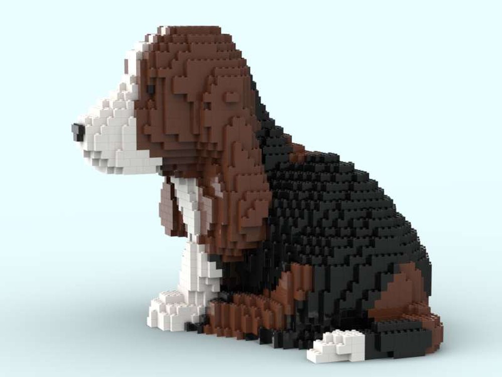 Lego Basset Hound Puppy