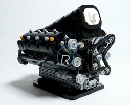 V6 Hybrid Engine (inspired