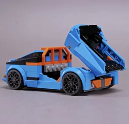 77238 Blue Dump Truck