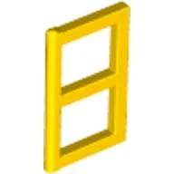 Window 1 x 2 x 3 Pane / Yellow