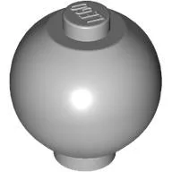 Brick Round 2 x 2 Sphere with Stud [Plain] / Light Bluish Gray