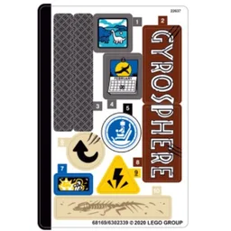 Sticker Sheet for Set 75941-1 / [No Color/Any Color]
