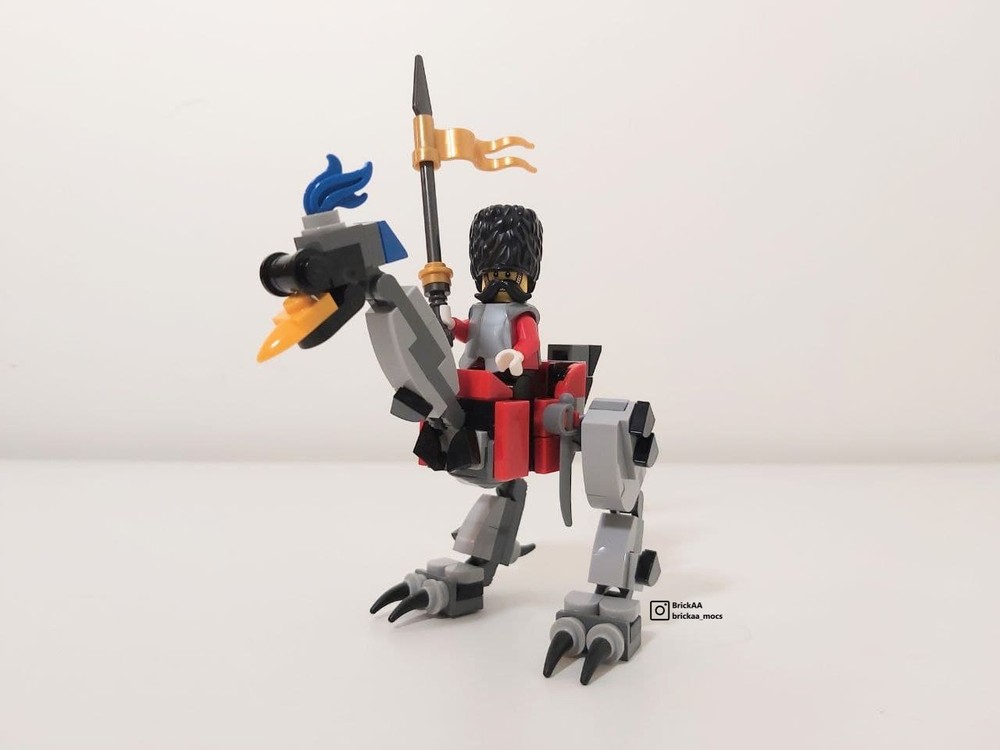 Lego A proud captain of the royal cavalry on his noble steed