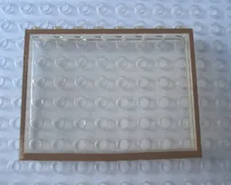 Modulex Window 1 x 8 x 6 with Brown Border Print