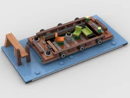 71374-1 Houseboat