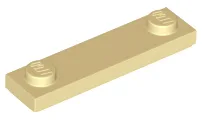 Plate Special 1 x 4 with 2 Studs with Groove [New Underside]