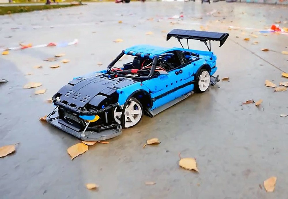 Lego Nissan 180sx Drift mod