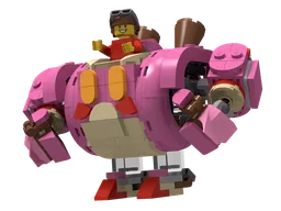 Kirby's Robobot Armor (Minifig compatible!)