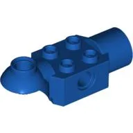 Technic Brick Special 2 x 2 with Pin Hole, Rotation Joint Ball Half [Horizontal Top], Rotation Joint Socket / Royal Blue