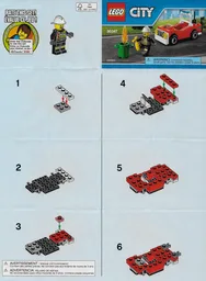 Fire Car polybag