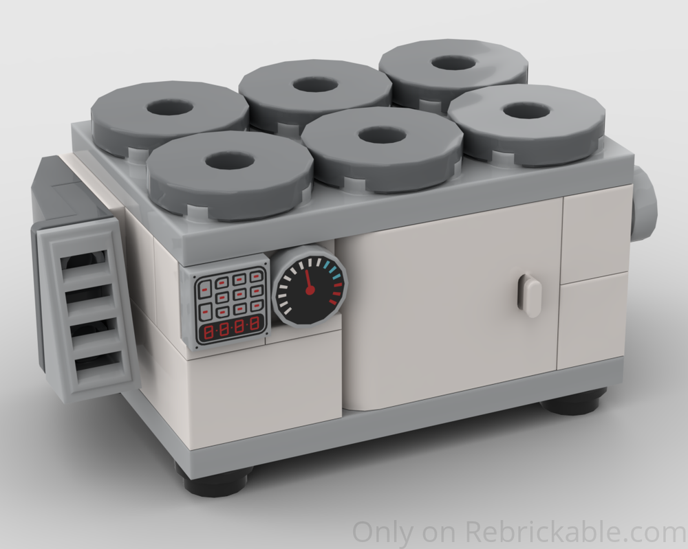 Lego Brickcity heat pipe