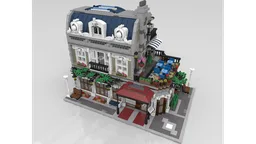 Parisian Restaurant Corner