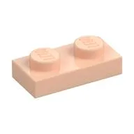 Plate 1 x 2 / Light Nougat