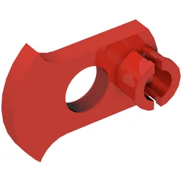 Train Steam Drive Rod Holder / Red