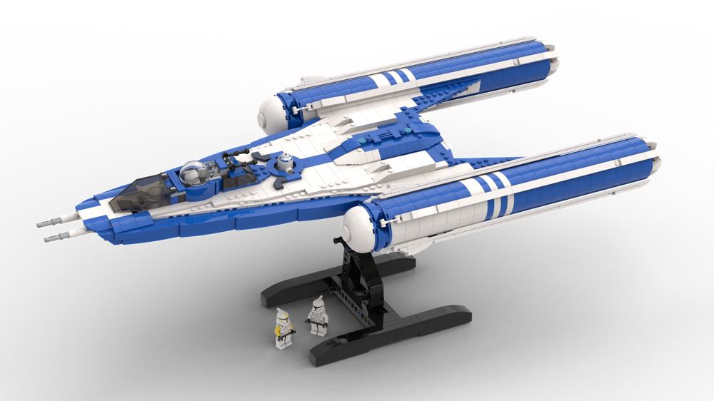 Lego Y wing Starfighter (blue)