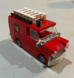 Old Ford Fire Van