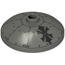 Dish 3 x 3 Inverted [Radar] with Orient China Hat Print